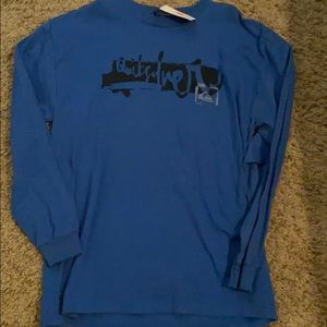 NWT quiksilver long sleeve tee